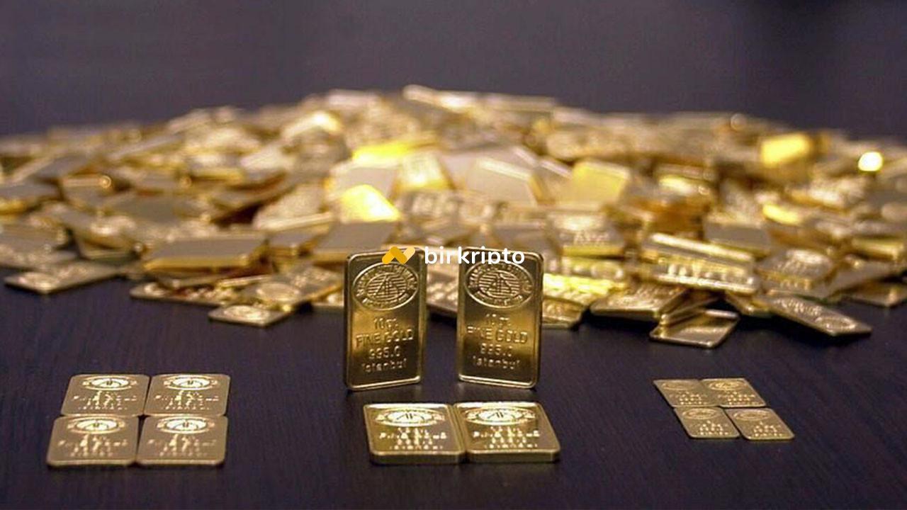 Altının kilogramı 1 milyon 103 bin liraya geriledi